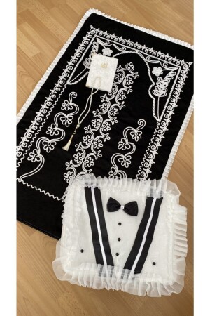 MNZ-4 قطعة خليط صلاة السجاد مع شخصية العريس صندوق المعدة عروس عروسة - Ayhanhome