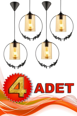 MNZ-4 قطع القرن الذهبي واحد الشنابل العسل الأسود أكريليك BEG1220-4A - Begüsa