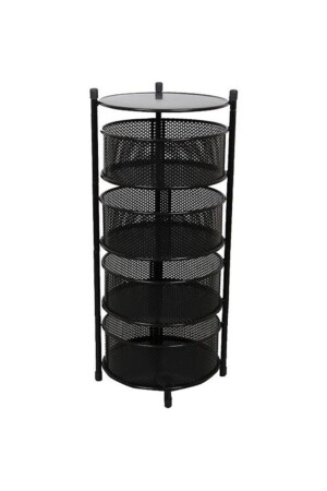 MNZ-4 مستوى معدني Crisper الأسود - Aless