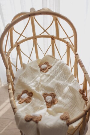 MNZ-4 طبقة موسلين تيدي ديزي غطاء - Dery Baby