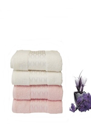 MNZ-4 قطع Elissa يد ووجهه مسحوق كريم وردي BC102677 - Özdilek