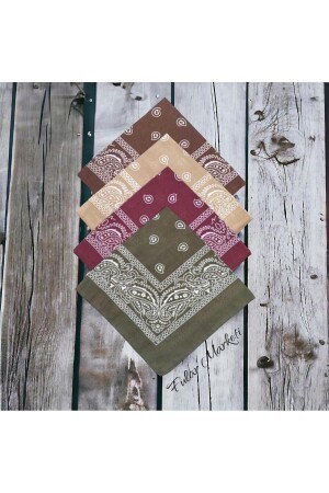 MNZ-4 قطع القطن العرقية المعدة بالرمز FM-COTTON - Fular Marketi