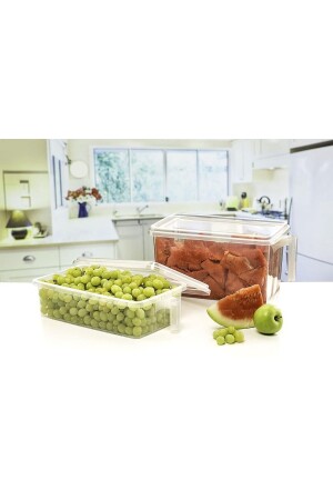 حاوية تخزين MNZ-4 لتر مع مسد hm04 - DEMPA