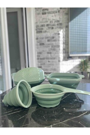 MNZ-4 قطعة أكورديون خضراء المضربة مجموعة Mıt1025 - Mithra Life