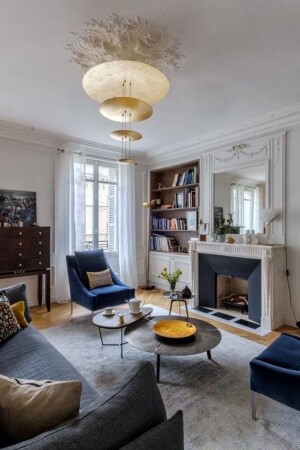 MNZ-4- Piece Hammered Pendant Lamp Brass - مصباح صانعية مصنوعة يدوياً مصباح صانعية مصنوعة يدوياً 27062023مصباح صانعية - VİSENTE HOME