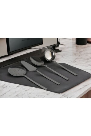 MNZ-4- Piece Serving Set لادل كولاندر سبون سباتولا Set 4 قطع أرفي لخدمة مجموعة - ARVEY