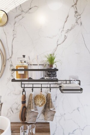 MNZ-4 هيكل غرف الحمام و صابون صحن غرف الحمام منظمة غرف الحمام منظمة SY303BL - SUNTEL BANYO VE MUTFAK AKSESUARLARI