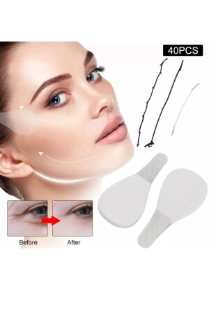 MNZ-40 قطع من الشريط الوجه العين العين العين العنق الشريط الشريط الجسم الشريط الشريط الشريط - Niyenabeauty