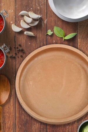 MNZ-40cm طلاء الفخار المعمق المدور 215565498 - Anatolian Pottery