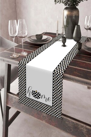 MNZ-40x140cm نسيج المقاوم للصلب الطباعة المتميزة تايلاندية الرغوة الأنسجة طاولة غطاء المضغوطة - Dekomod