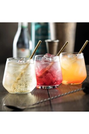 MNZ-420184 6-قطعة أليجرا كأس ماء المشروبات الغازية - كأس ويسكي 345cc. Fma03286 pb420184 - Paşabahçe