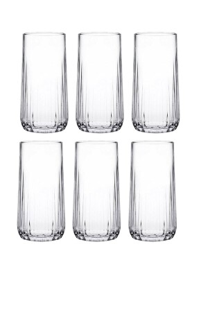 MNZ-420695 نوفا شربة شربة غازية 360 سي سي مجموعة من 6 - Paşabahçe