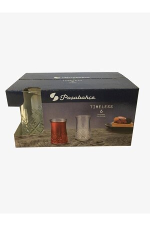 MNZ-42891 مجموعة من زجاجات الشاي العصري من 6 P15572S1981 - Paşabahçe