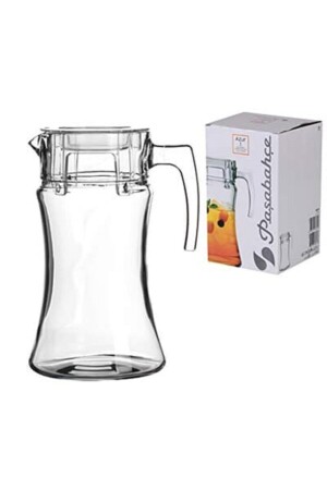 MNZ-43018 زرقاء الجنجان الشفاف مع الغطاء 1400 Cc P1569S9904 - Paşabahçe