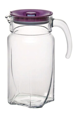 MNZ-43544 قنينة زجاجية لون الأرجواني مع غطاء 1700 Cc P43544MO - Paşabahçe