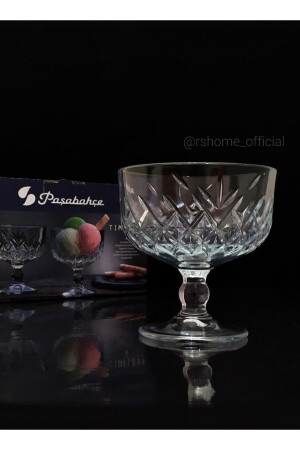 MNZ-440211 الآيس كريم و كأس منغنوليا - 6 قطع - Paşabahçe