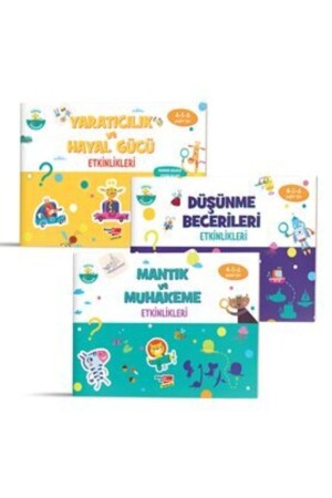 MNZ-4-5-6 عمر المرحلة الجامعية مجموعة من الأنشطة المنزلية 3 - Bilsem Set Yayınları