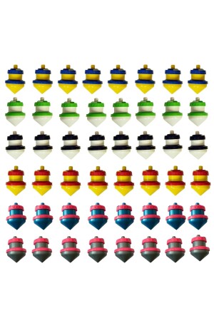 MNZ-48 قوائم تدوير بلاستيكية تدفع - قوائم تدوير بلاستيكية 48 قطعة - Mia