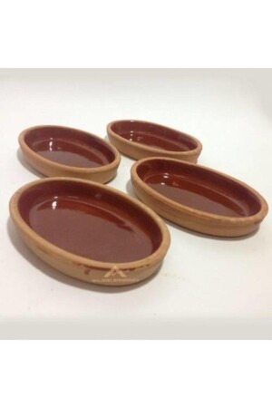 MNZ-4pcs طين الإفطار مجموعة كاسيرول فرن gvc - abnturk