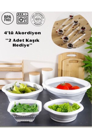 MNZ-4-Piece Accordion طلاء حوض مزدوج - Senza