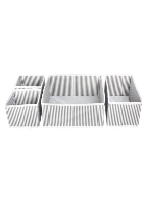 MNZ-4-Piece مخزن منظمة مخزن داخل الخزانة مخزن منظمة مخزن منظمة - Alas