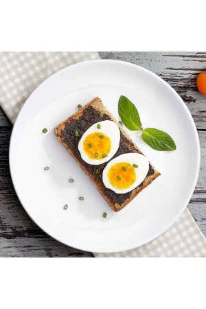 MNZ-4-piece Melamine Plate Serving White - Butik Içki