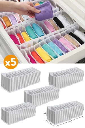 MNZ-5 قطع - 11 قطعة في السحب منظمة التنسيق - متوسط 15 × 44 × 17 ESTİ000-5 - ESTİ