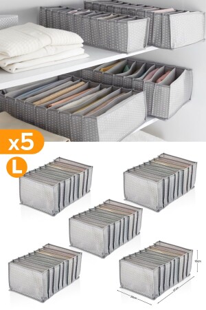 MNZ-5 قطع - 8 شقة من منظمة الجرافات الرمادية المتعثرة كبيرة - Serstil