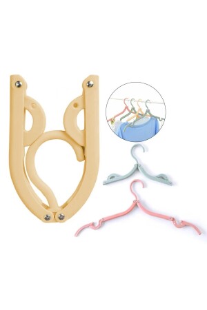 MNZ-5 قطع محمولة قابلة للطيّة ملابس معلقة للسفر معلقة محمولة معلقة - Cesmetek