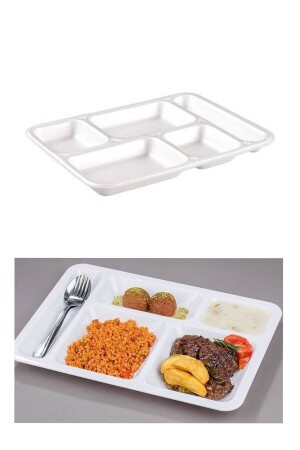 طاولة مقعد MNZ-5 طاولة من الرغوة D'hote - شوكة بلاستيكية، ملعقة - كوب ورق 00000017 - Özkan Ambalaj Temizlik