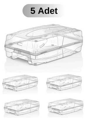 قطعة من MNZ-5 - صناديق الأحذية للنساء والرجال صناديق تخزين الأحذية الشفافة - Esti