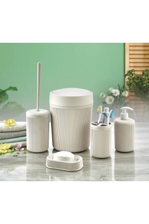 مجموعة الحمام MNZ-5 قطعة مجموعة الحمام - Fom Home