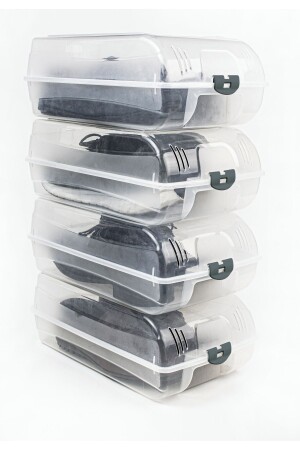 MNZ-5 قطع حذاء الرجال الشفافية تخزين وحماية صندوق G423 RH-311 - Dükkanönü