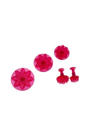 MNZ-5- Piece نموذج الزهور الكبيرة الصندوق للقطع A3098-2 - PASTRY PLANET