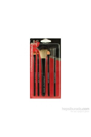 MNZ-5- Piece Makeup Brush Set Ellybrushset02 - Elly