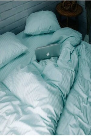 MNZ-5 Star فندق فاخر نوع مزدوج مطاط سطحات ساتيين غطاء مجموعة 160x200 النقود الخضراء المتخزين2022 - Tekstil Home