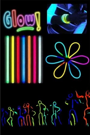 MNZ-50 قطع عصا مضيئة سوار GENX-GLOWSTICK-50-PCS - Cosmonis