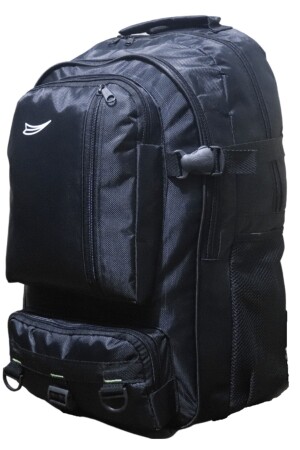 MNZ-50 الملازم الأسود الحجم الكبير مقاوم للماء عدة العيون التجول السفر المدرسة التجول الجبال - Baggor