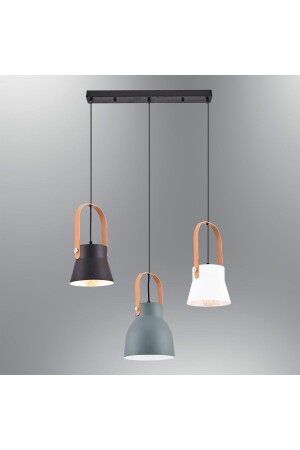 MNZ-5025-3as،28 Super 3 Row Lamp Pendant Lamp Chandelier 5025-3AS،28 - Özcan Aydınlatma