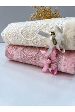 MNZ-50x90 حزمة من 2 100% من القطن المزروعة بالقوس المزروعة من القوس المزروعة من اليد والوجهه 2*GPRL*CREAM* - AYHANHOME