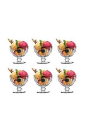 MNZ-51658 كأس بالجبنة الماسية 6 قطع 280 كلم PP51658 - Paşabahçe