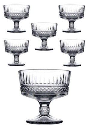 MNZ-51749 إيليسيا كريم الآيس كريم 12 قطعة PKT-1001118522 - Paşabahçe