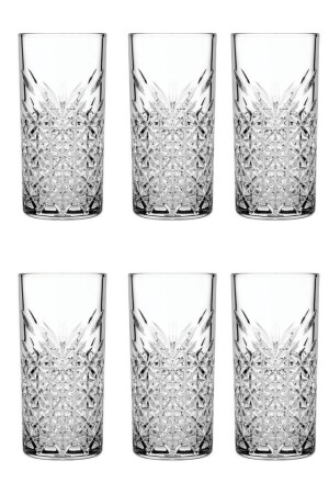 MNZ-52820 لا زمن 6 قطع شرب طويل الكوكتيل مشروب شرب شرب 295cc TIMELESS52820I6 - Paşabahçe