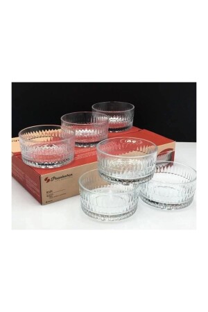 MNZ-530122 قوارب زجاجية مطر 300 سي سي 6 قطع - Paşabahçe