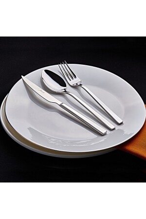 MNZ-5400 72 قطعة سكين ملعقة شوكة مجموعة 12 شخص 500 01. 01. 6529 - Jumbo