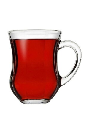 MNZ-55373 Dem إفطار المتعة كوب شاي مع الجهاز 140 Cc 6-قطعة Fma04998 P3755S3932 - Paşabahçe