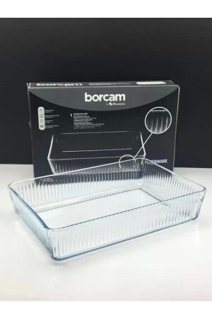 MNZ-59964 صندوقا مستطيلة بيركس 30 سم*20 سم P63093S5326 - Paşabahçe