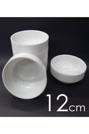 MNZ-6 قطع صلبة سفيد ملامين الحساء القنينة 12 سم لليغورت، المكونات، البوردينغ الأرز مطعم منزلي نوع قنينة واسعة الحافة cop - abnturk