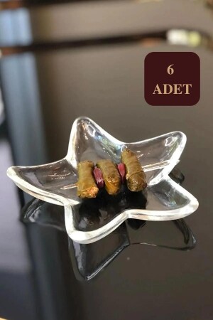 MNZ-6 قطع نجمة صوص القمامة العشاء القمامة العرض القمامة الزجاجية 15 سم المجموعة TYC00721928706 - Heritage