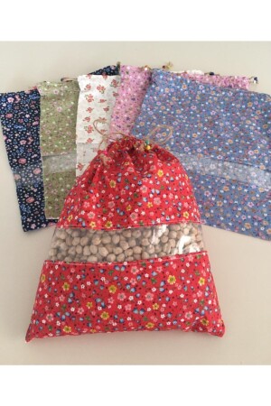 MNZ-6 كيسات النبضات ذات الألوان المختلطة ذات الحجم الصغير مع الزهور المزقة والنوافذ المزودة بالجوار192 - AdaEsintisi